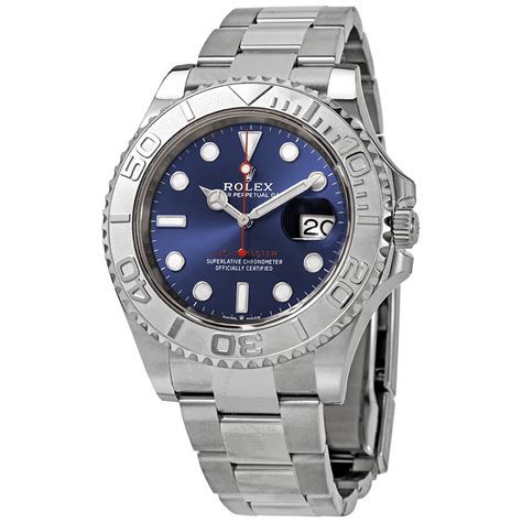 rolex yachtmaster biru|rolex yacht master watch.